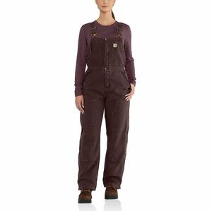 Women's Weathered Duck Wildwood Bib Overalls